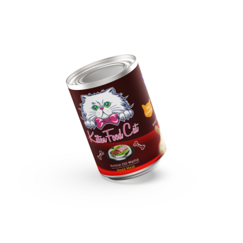 Kitten Food Red Meat Canned Adult Cat Food Box ( 20 pcs )