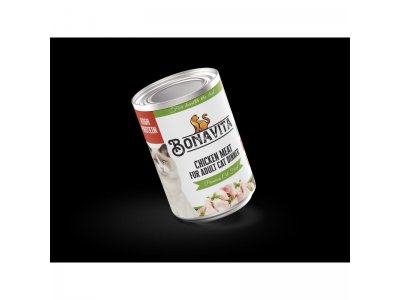 Bonavita Chicken Meat Canned Adult Cat Food Box (20'Pcs)