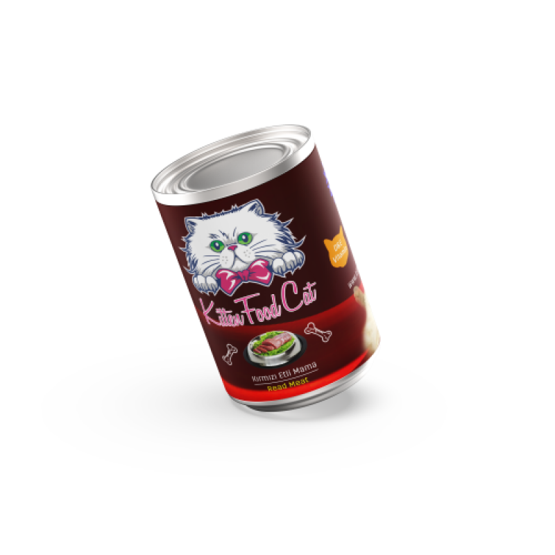 Kitten Food Red Meat Canned Adult Cat Food Box ( 20 pcs )